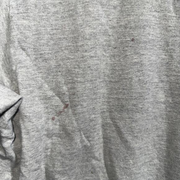 Vintage 90s West Virginia Heather Gray Shirt Size Large - Picture 8 of 9